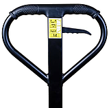 Рохля гідравлічна Hunlift  CBY-2-N 2000 кг ручна рохля складський візок, фото 2