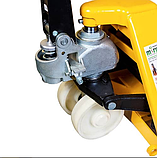 Рохля гідравлічна Hunlift  CBY-2-N 2000 кг ручна рохля складський візок, фото 5