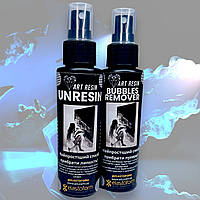 Набор из 2 незаменимых помощников: UnResin + Bubbles Remover, 2х100 мл