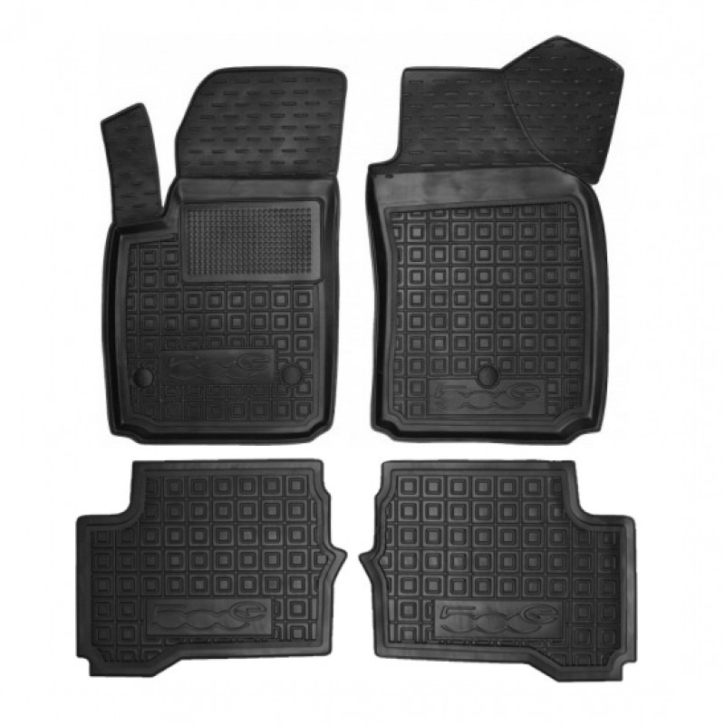 Кілімки в салон Fiat 500e (electric) Автогум (Avto-Gumm)