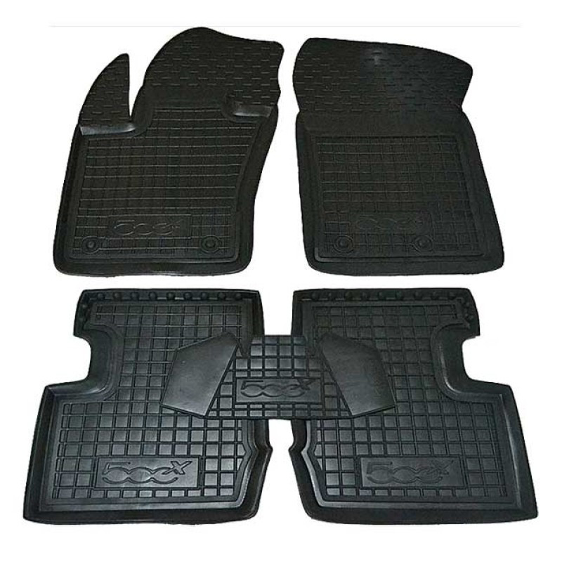 Кілімки в салон Fiat 500X 2015- Автогум (Avto-Gumm)