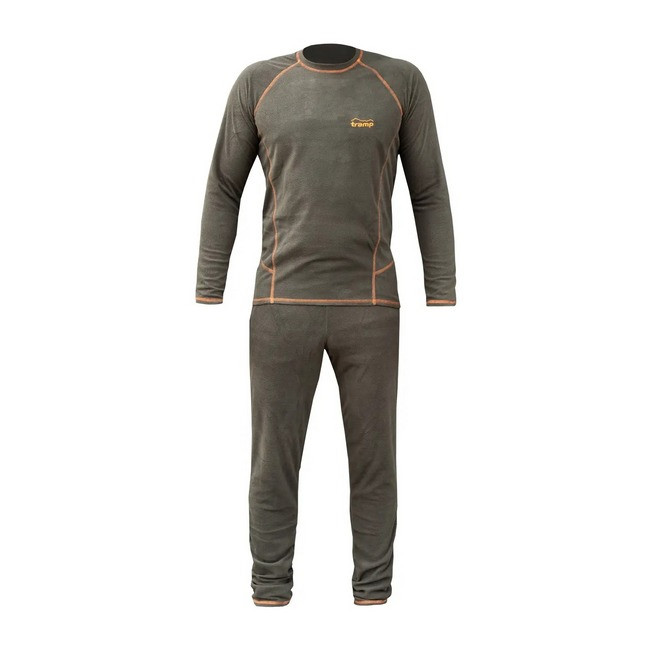 Флісова термобілизна чоловіча Tramp Microfleece розмір 2XL Olive (UTRUM-020-olive-2XL) S