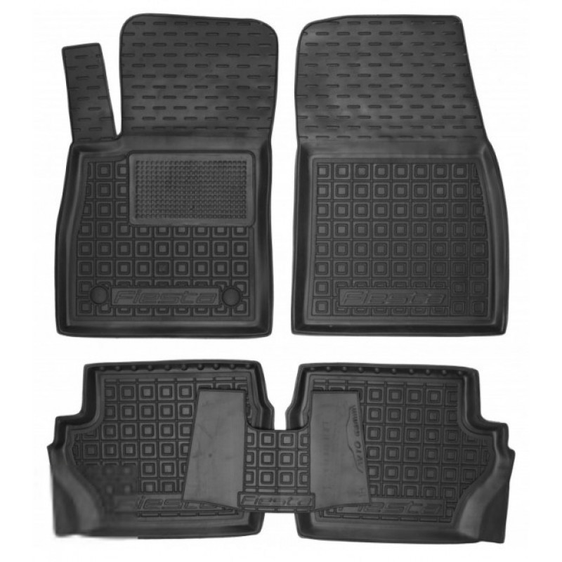 Кілімки в салон Ford Fiesta 2018- Автогум (Avto-Gumm)