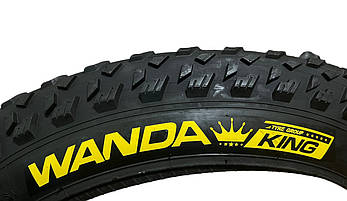 Покришка 26x4.0 на велосипед "Fatbike" (Фетбайк), "Wanda" KING, фото 1