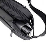 Чоловіча сумка через плече Baellery JXA1808 8514 Black (SH020352), фото 7
