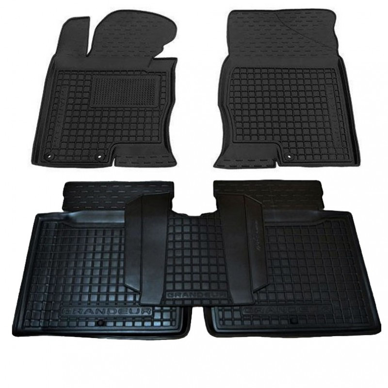 Кілімки в салон Hyundai Grandeur 2011- Автогум (Avto-Gumm), фото 1