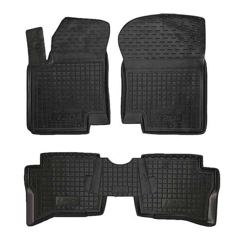 Кілімки в салон Hyundai i20 2008-2015 Автогум (Avto-Gumm)