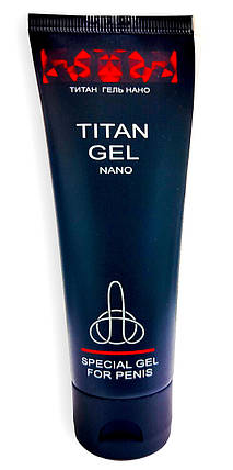 Titan Gel Nano інтимний гель-лубрикант для чоловіків (Титан Гель Нано) 75 мл, фото 1