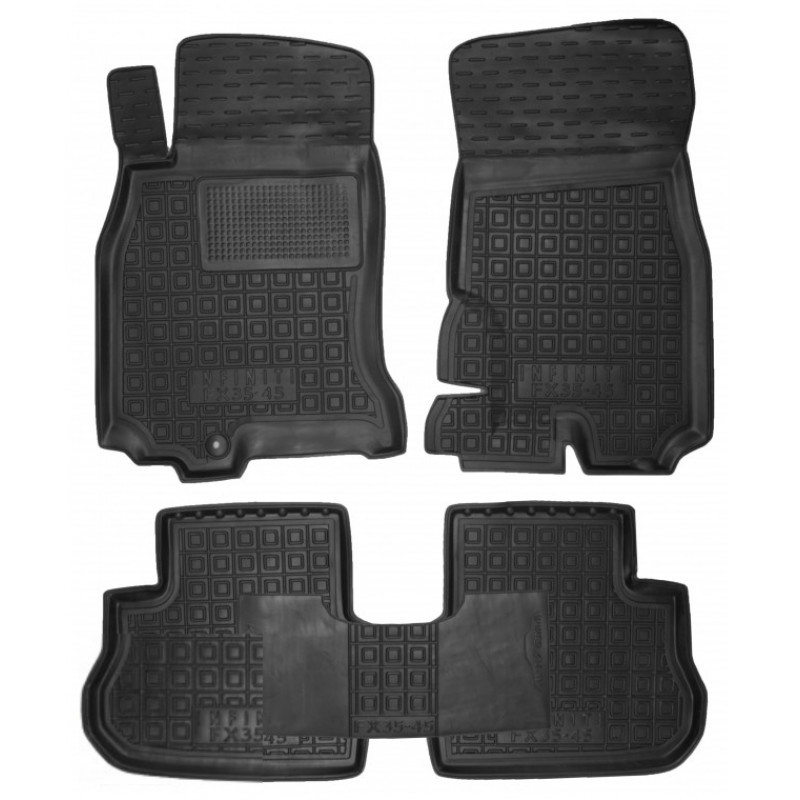 Кілімки в салон Infiniti FX 2003-2008 Автогум (Avto-Gumm)
