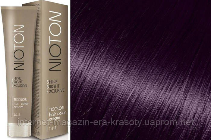 Крем-краска безаммиачная для волос 6.22 темный русый фиолетовый ...