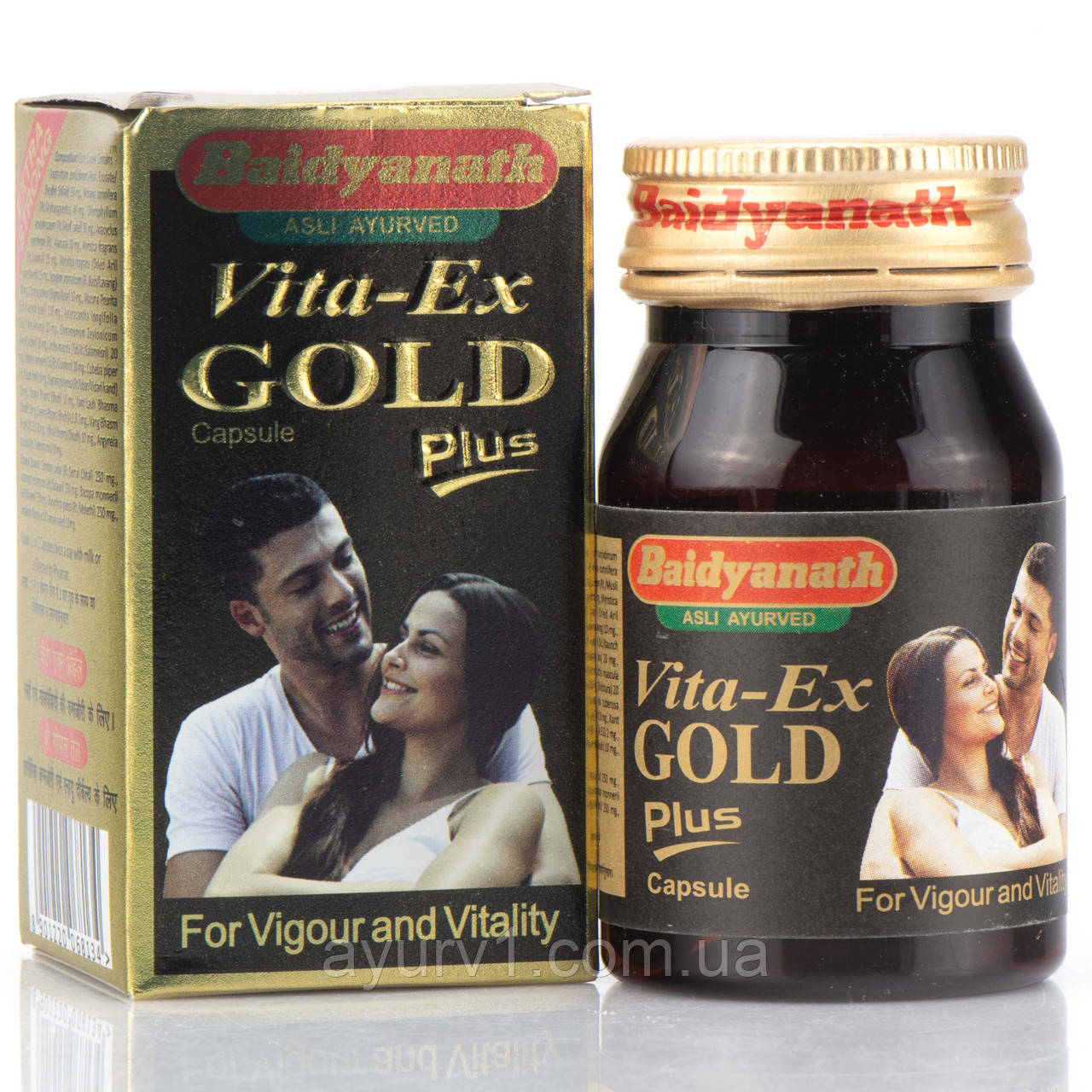 Віта екс плюс, для чоловіків Байдянатх VITA-EX GOLD Plus, Baidyanath 20 капсул