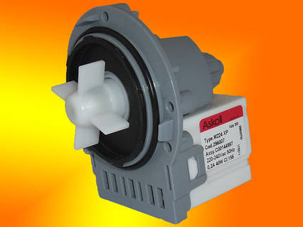 Насос зливний Askoll T2124/M332 Samsung, LG, Ariston C00144997 (алюмінієва обмотка)
