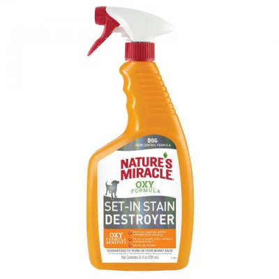 Знищувач плям та запахів для собак Nature's Miracle (Нейчерс Міракл) Orange Oxy Formula Spray 709 мл
