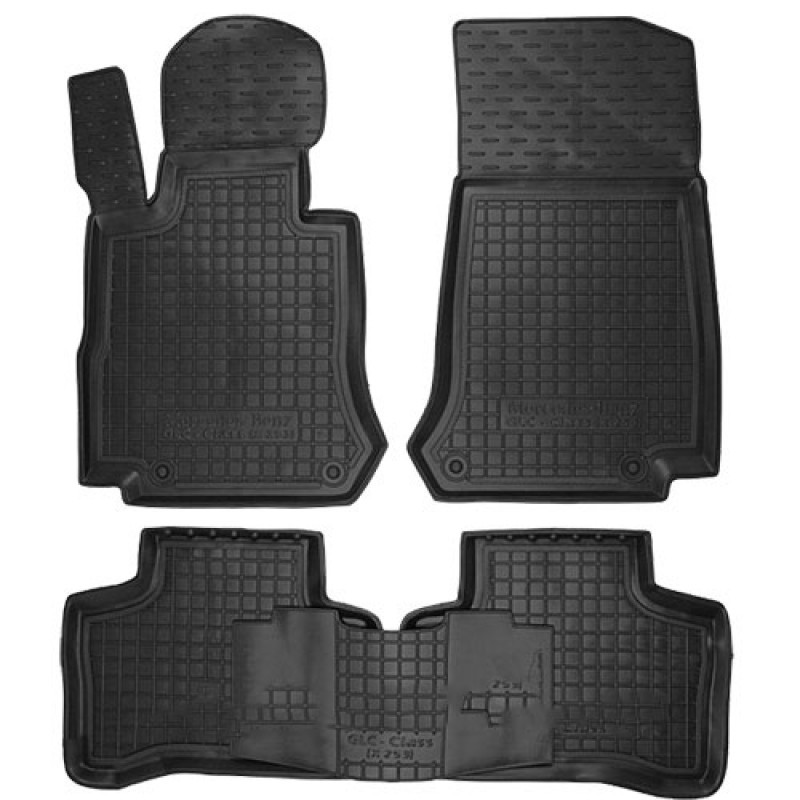 Кілімки в салон Mercedes GLC (X253) 2016- Автогум (Avto-Gumm)