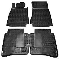 Кілімки в салон Mercedes S (W222) 2013- long Автогум (Avto-Gumm)