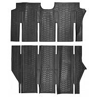 Кілімки в салон Mercedes Viano (W639) 2007-(2-3-й ряд) Автогум (Avto-Gumm)