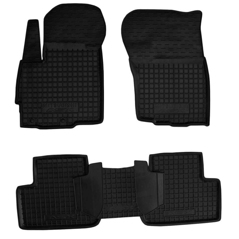 Килимок у багажник Mitsubishi ASX 2011- Автогум (Avto-Gumm)