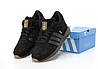 Чоловічі зимові кросівки Adidas INIKI mid Winter Black (Чорні) Взуття Адідас Інікі замшеві тепле хутро зима В'єтнам, фото 7