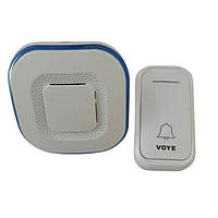 Дверной звонок VOYE 7950 V029F от сети 220V White ТМ