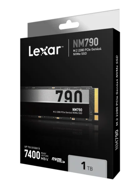 Lexar 1TB M.2 PCIe Gen4 NVMe NM790 (LNM790X001T-RNNNG)