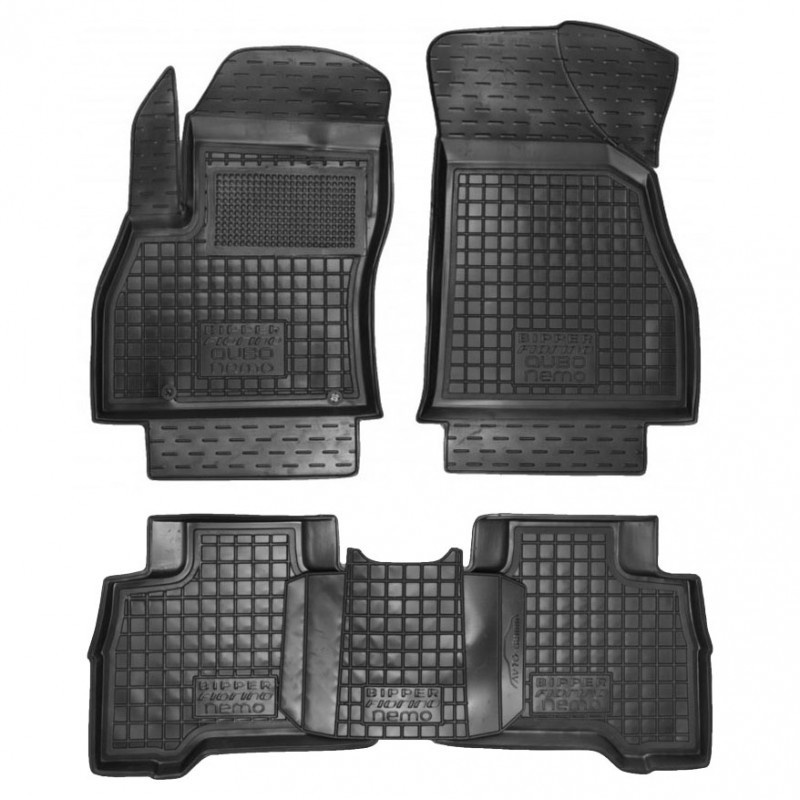 Кілімки в салон Peugeot Bipper 2008- Автогум (Avto-Gumm)