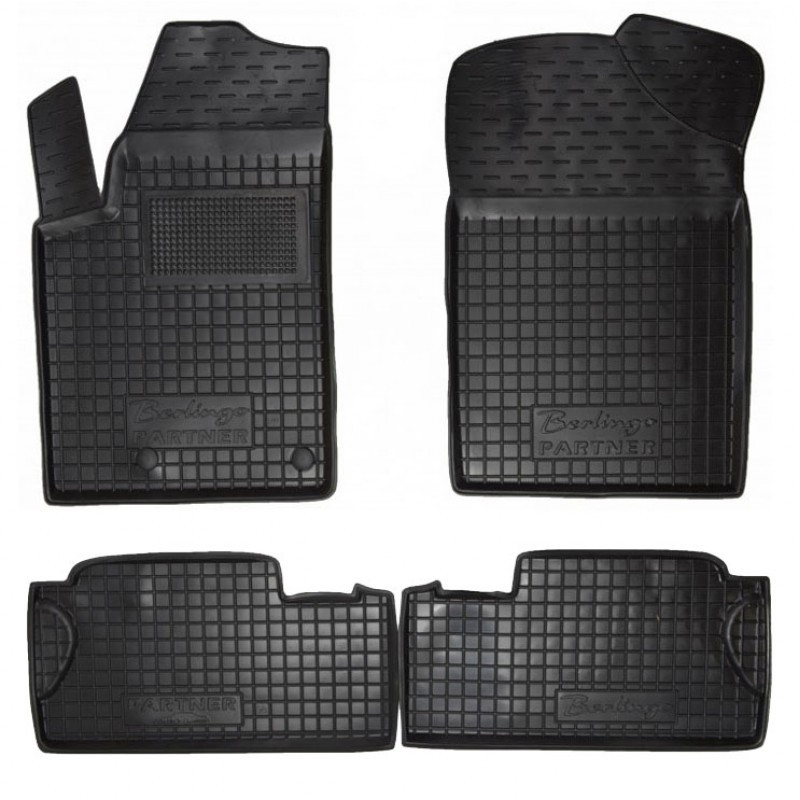 Кілімки в салон Peugeot Partner 1998- Автогум (Avto-Gumm)