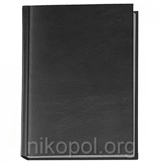 Щоденник недатований Economix ALLEGRA E21749-01 чорний А5 160л/320стор., лінія (Укр)