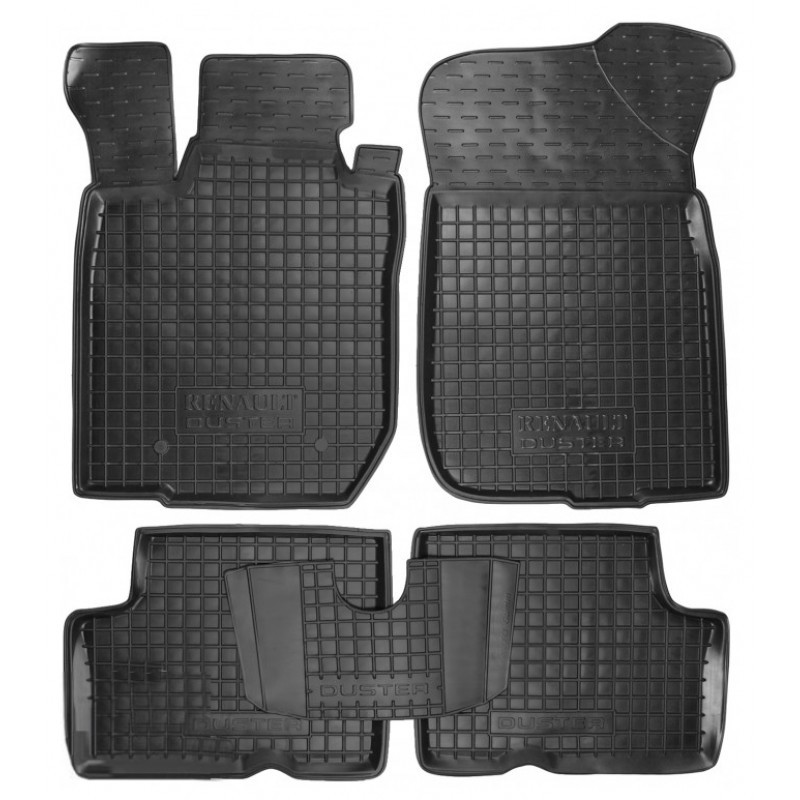 Кілімки в салон Renault Duster 2015- Автогум (Avto-Gumm)
