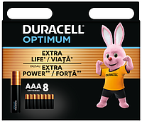 DURACELL LR03/AAA KPD 08*10 Optimum уп. 1x8 шт. CH