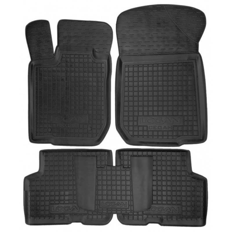 Кілімки в салон Renault Logan 2004-2013 Sedan Автогум (Avto-Gumm)