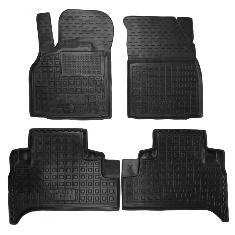 Кілімки в салон Renault Scenic 3 2009- Автогум (Avto-Gumm)