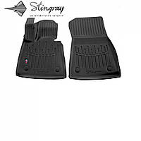 Автомобильные коврики в салон Stingray на для BMW X5 G05 18- 2шт БМВ Х5 черные 3