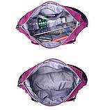 Жіноча, тканинна сумка, месенджер,водонепроникна, фото 7