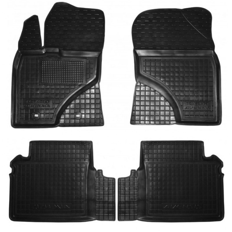 Кілімки в салон Toyota Avensis 2009- Автогум (Avto-Gumm)