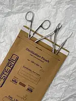 Крафт пакеты для стерилизации сухожар/автоклав ТМ ProSteril (150*250, 100 шт./уп., коричневые)