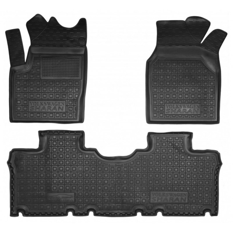 Кілімки в салон Volkswagen Sharan 1995-2000 Автогум (Avto-Gumm)