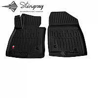 Автомобильные коврики в салон Stingray на для Mazda 6 GJ GL 12- 2шт Мазда 6 черные 3