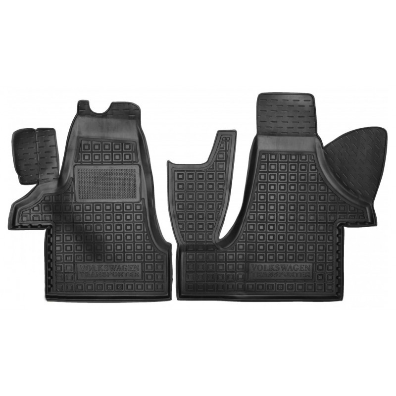 Кілімки в салон Volkswagen T5 Transporter 2003- (1+2) Автогум (Avto-Gumm)