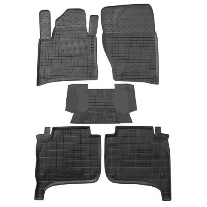 Кілімки в салон Volkswagen Touareg 2010- Автогум (Avto-Gumm), фото 1