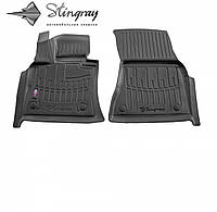 Автомобильные коврики в салон Stingray на для BMW X6 F16 14-19 2шт БМВ Х6 черные 3