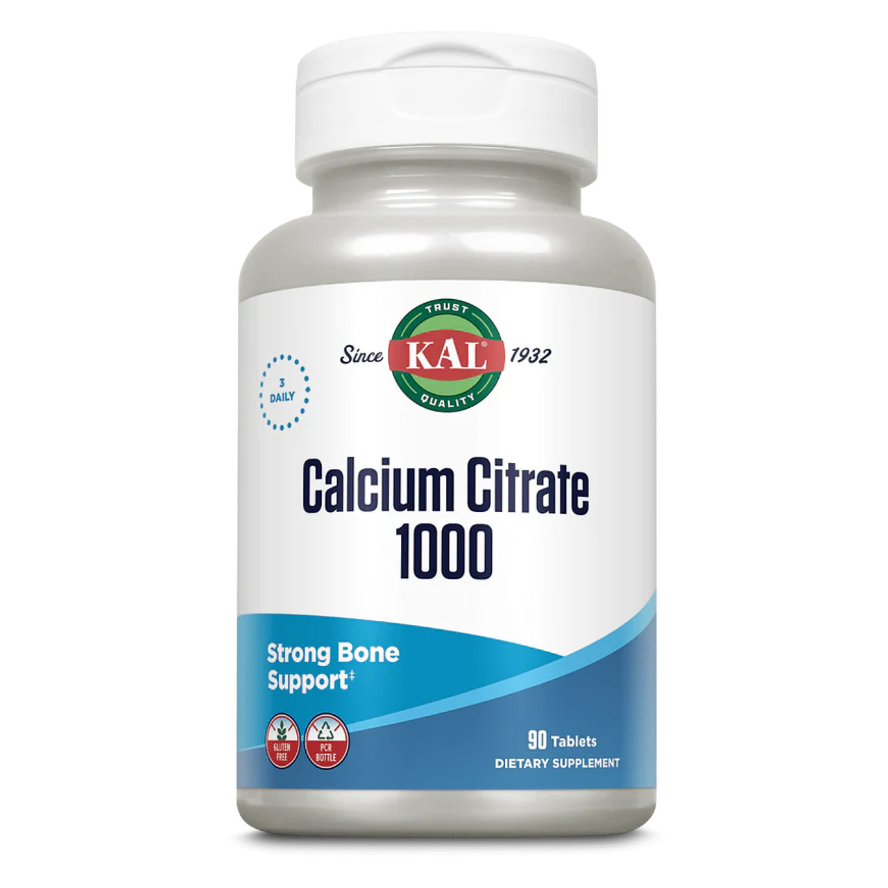 Calcium Citrate 1000mg - 90 tabs, фото 1