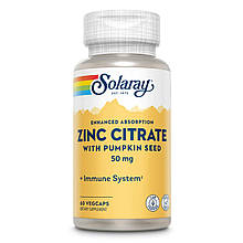 Zinc Citrate 50mg - 60 vcaps