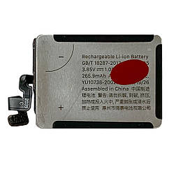 Батарея (акумулятор) Apple Watch 6 40 мм A2345 265,9 mAh (оригінал Китай OCA Pro)