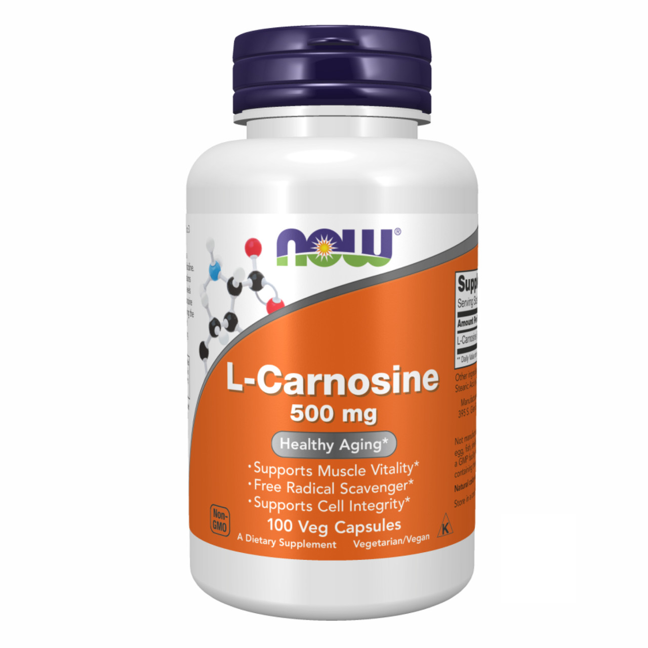 Carnosine 500mg - 100 vcaps, фото 1