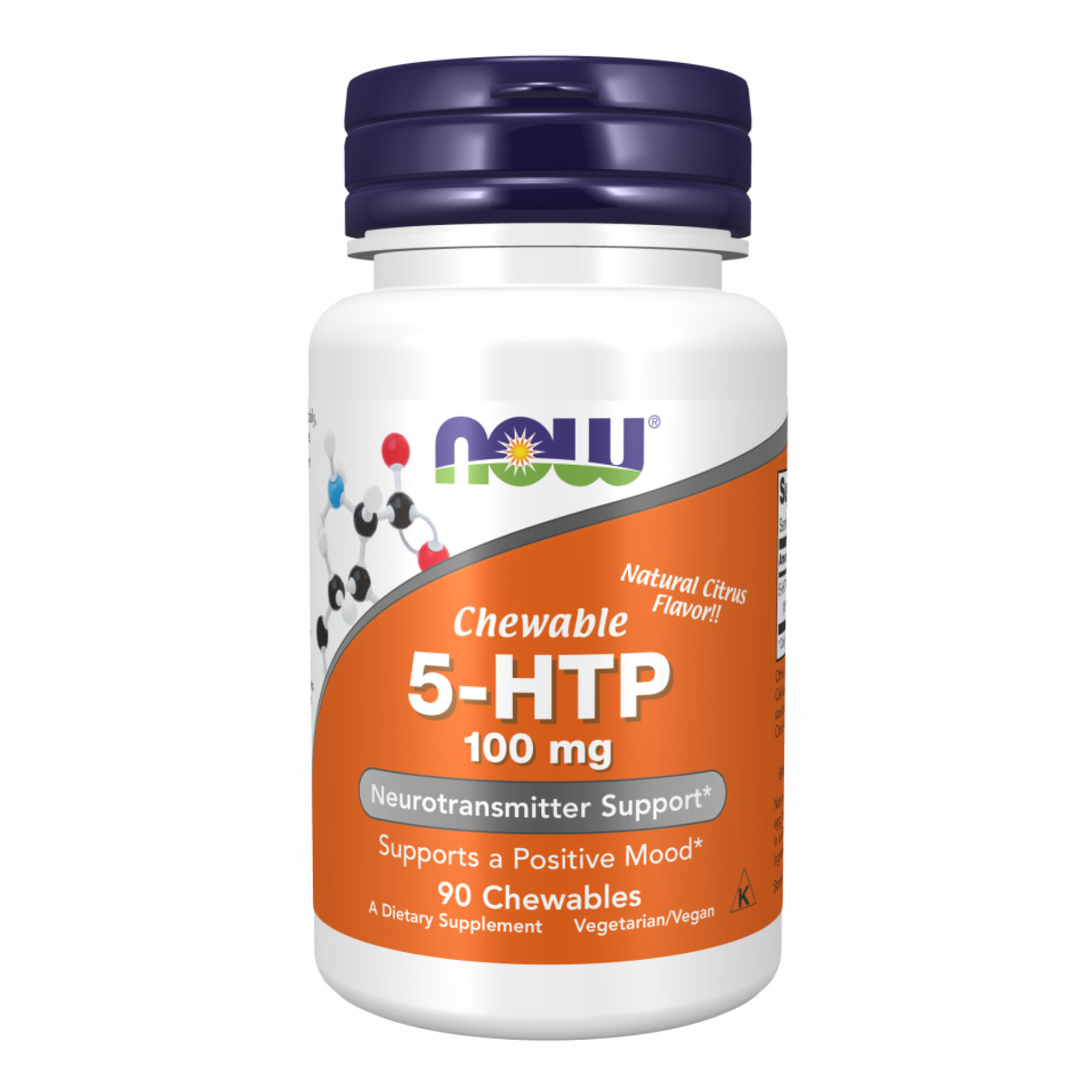 5-HTP 100mg Chewable Lozenges - 90 tabs, фото 1