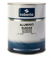 Краска для дисков Roberlo Aluminio Ruedas серебристая 1л