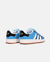 Жіночі Кросівки Adidas Campus 00s Bright Blue Dark Marine / Адідас Кампус 00 Брайт Дарк Марін Сині, фото 6