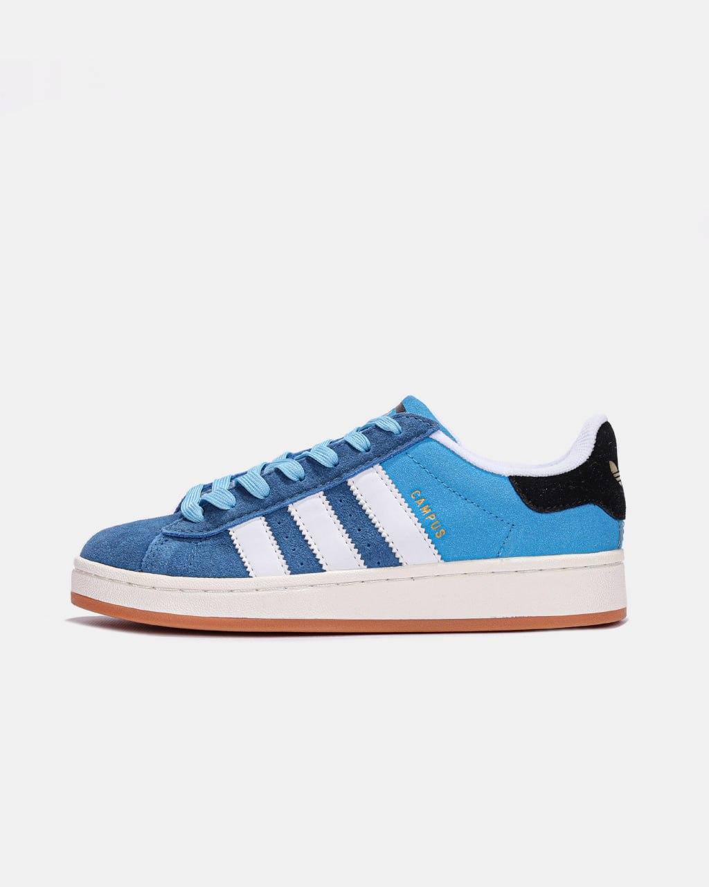 Жіночі Кросівки Adidas Campus 00s Bright Blue Dark Marine / Адідас Кампус 00 Брайт Дарк Марін Сині