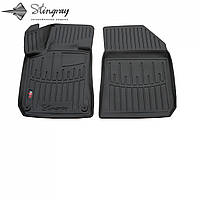 Автомобильные коврики в салон Stingray на для Peugeot 308 2 T9 13-22 2шт Пежо 308 черные 2