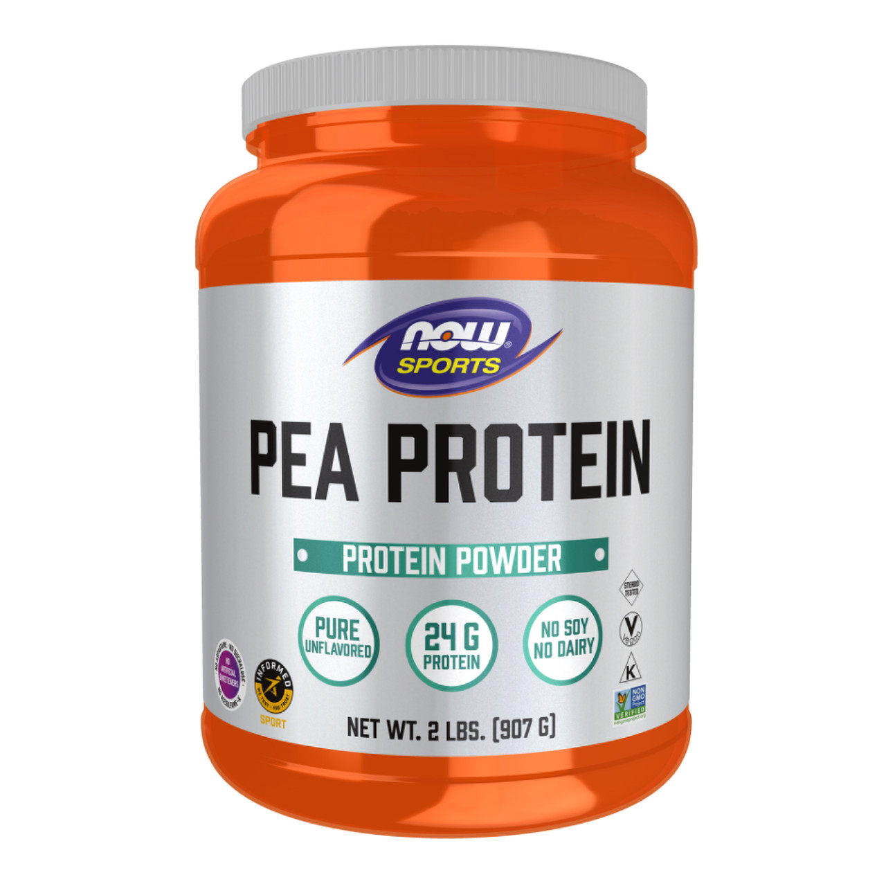 Pea Protein - 907g Unflavored, фото 1